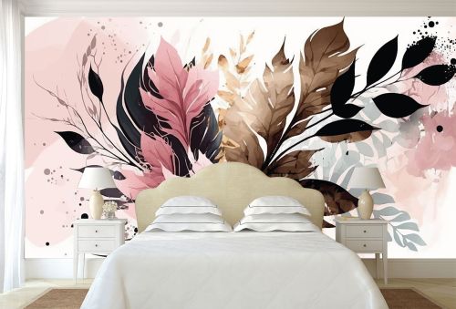 Гладък хартиен фототапет размер S1 210х135 см. SALE T0951 