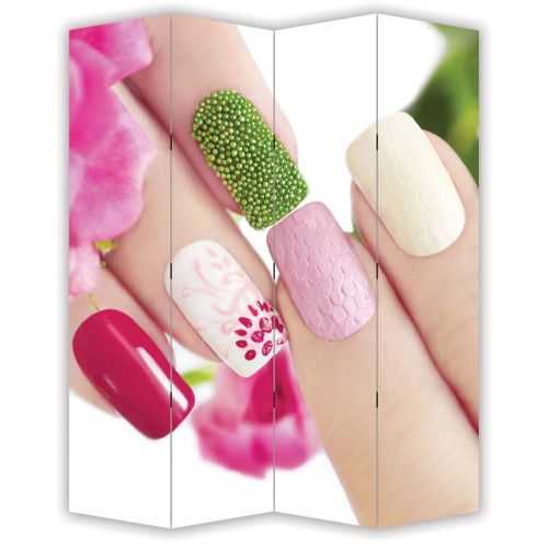 P7016 Decorative Screen Room divider Floral manicure (3,4,5 or 6 panels)