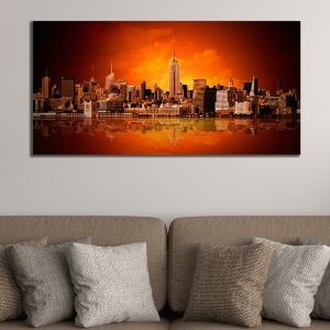 0409 Wall art decoration New York panorama