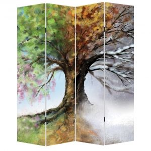 P0168 Decorative Screen Room divider Seasons (3,4,5 or 6 panels)