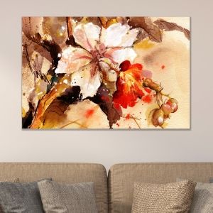 0131_1 Wall art decoration Art flower