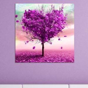 0747 Wall art decoration Love tree