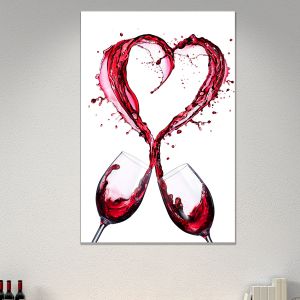 0865 Wall art decoration Heart of wine