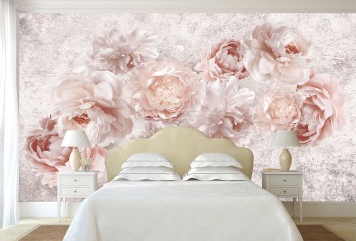 T9206 Wallpaper 3D Vintage flowers