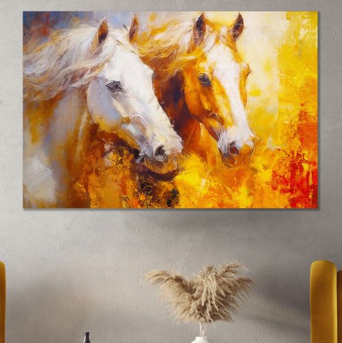 0932 Wall art decoration Horses