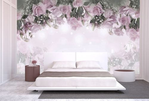 T9293 Wallpaper Delicate roses