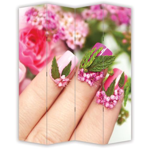 P7012 Decorative Screen Room divider Floral manicure (3,4,5 or 6 panels)