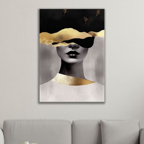 1108 Wall art decoration Golden silence