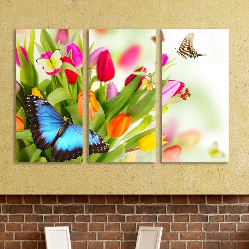 Floral wall art