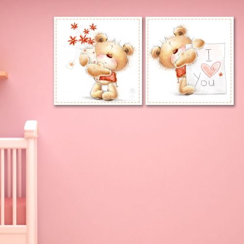 Painting for kids roomof girl