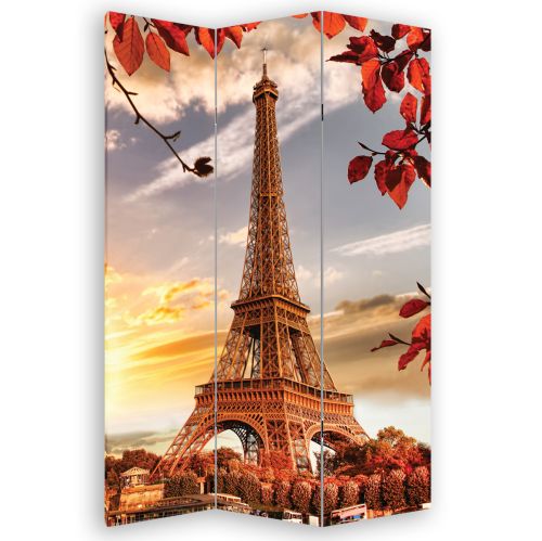 P0397 Decorative Screen Room divider Paris vintage (3,4,5 or 6 panels)