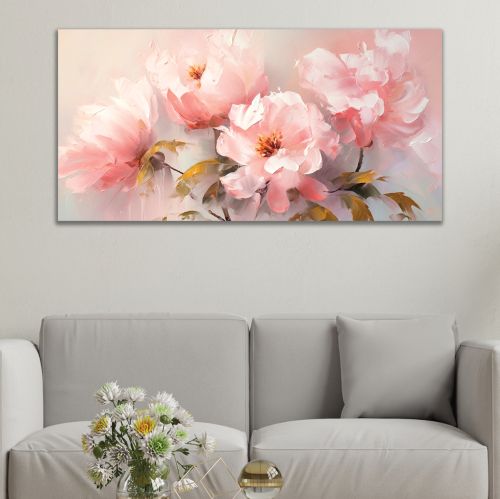 1019_1 Wall art decoration Flowers art