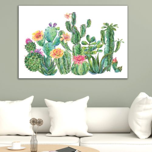 1042_1 Wall art decoration  Cactuses