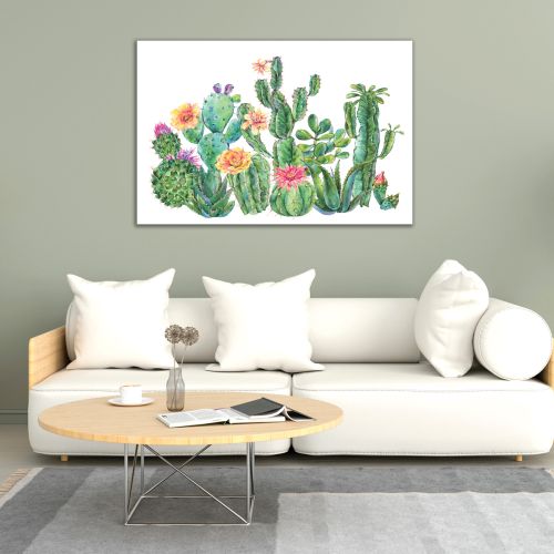 1042_1 Wall art decoration  Cactuses