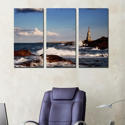 0247 Wall art decoration (set of 3 pieces) Ahtopol, Bulgaria