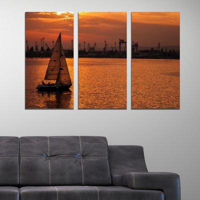 0253 Wall art decoration (set of 3 pieces) Varna, Bulgaria