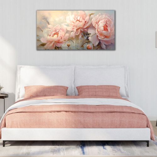 1100_1 Wall art decoration Gentle scent of peonies