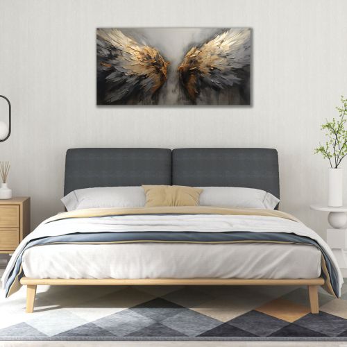 Картина Златните криле на тишината за арт спалня 1106