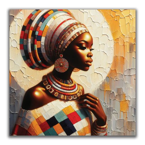 1110 Wall art decoration Feminine harmony from Africa