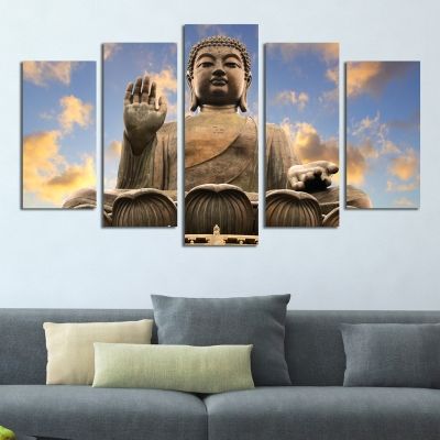 Wall art set Buddha