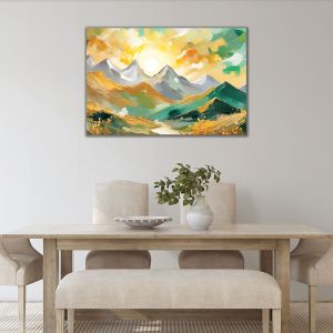 1116 Wall art decoration Landscape of light and space