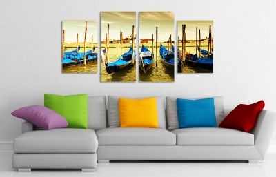 Canvas wall art Venice