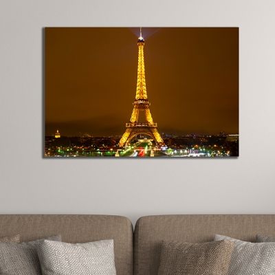 0394 Wall art decoration Paris at night