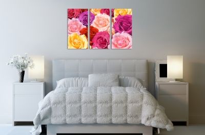 Roses canvas art