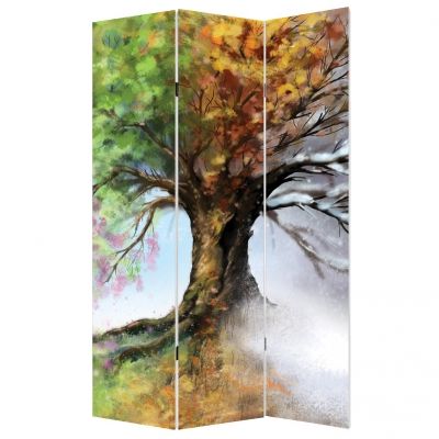 P0168 Decorative Screen Room divider Seasons (3,4,5 or 6 panels)