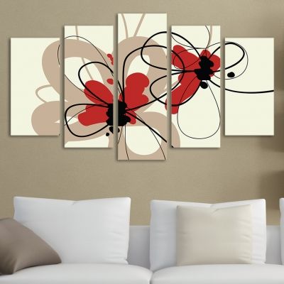 modern wall art panels decoration