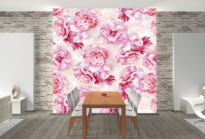 T9065 Wallpaper Vintage flowers