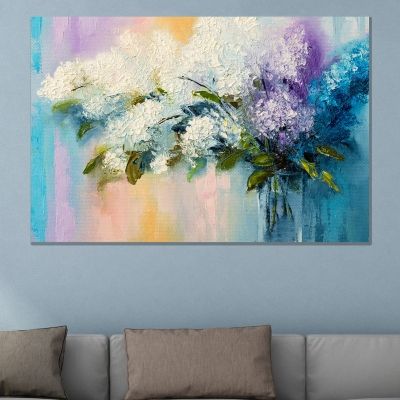 9046 Wall art decoration Art lilac