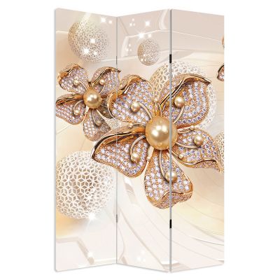 P9093 Decorative Screen Room divider Jewelry and spheres (3,4,5 or 6 panels)