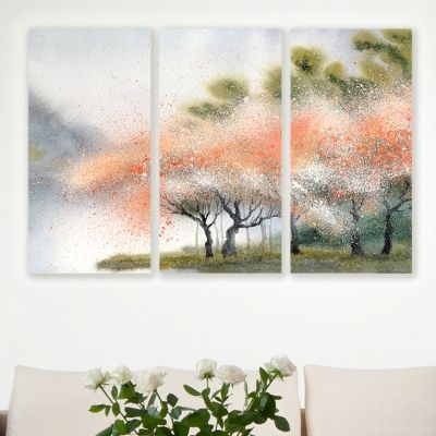 Set of 3 wall art panels