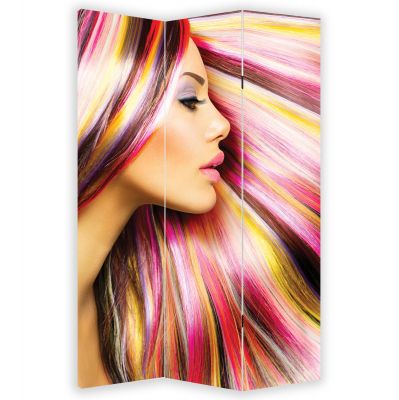 P0150 Decorative Screen Room divider Color hair (3,4,5 or 6 panels)