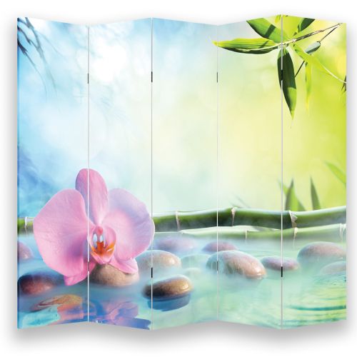 P0863 Decorative Screen Room divider Zen composition (3,4,5 or 6 panels)