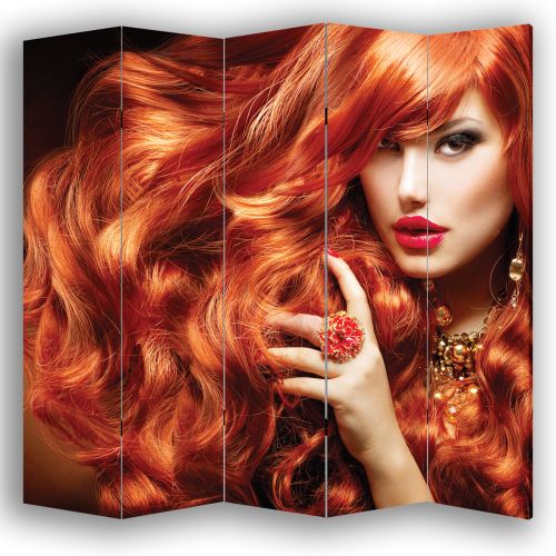 P0149 Decorative Screen Room devider Pretty woman (3,4,5 or 6 panels)