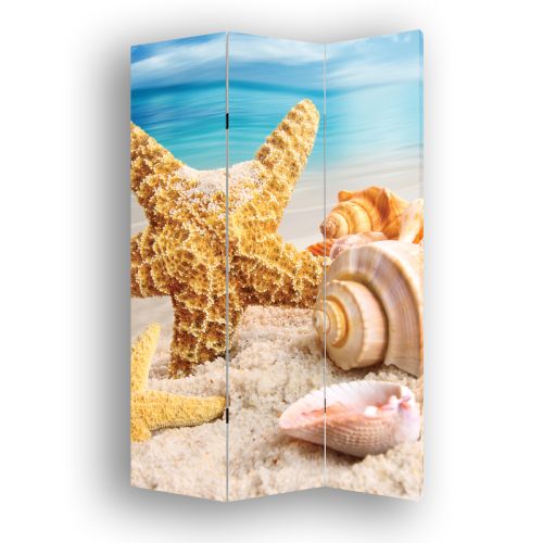 P0043 Decorative Screen Room divider Sea creatures (3,4,5 or 6 panels)