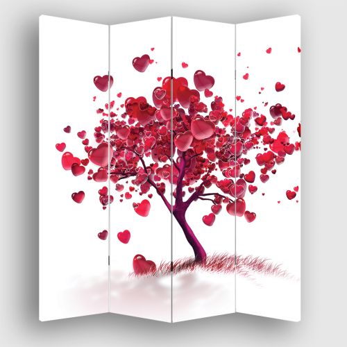 P0048 Decorative Screen Room divider Love tree (3,4,5 or 6 panels)