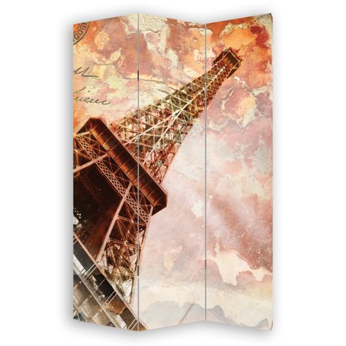 P0396 Decorative Screen Room divider Paris vintage (3,4,5 or 6 panels)