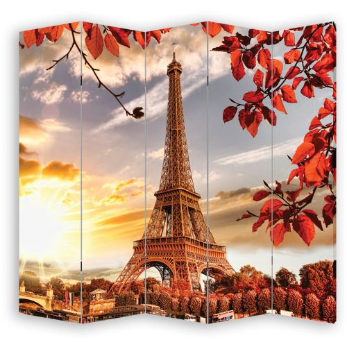 P0397 Decorative Screen Room divider Paris vintage (3,4,5 or 6 panels)