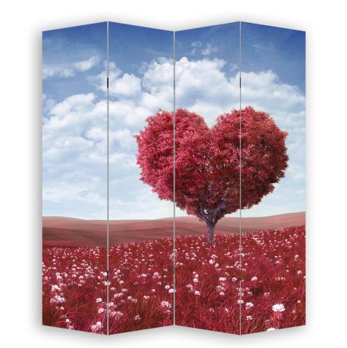 P0448 Decorative Screen Room divider Love tree (3,4,5 or 6 panels)