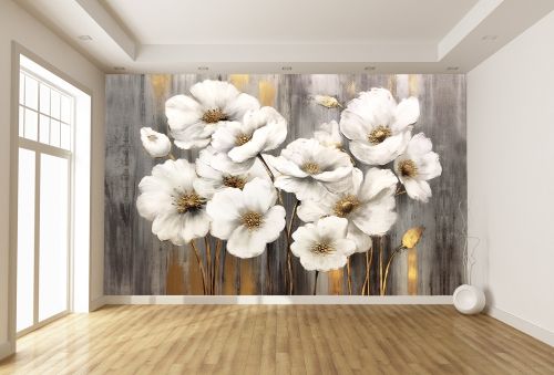 T0975 Wallpaper Art flowers