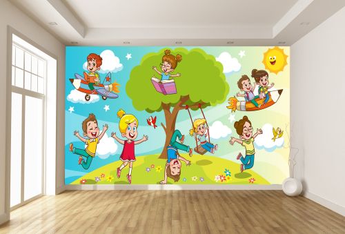 T9243 Wallpaper Happy kids