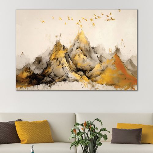 9245 Wall art decoration Abstraction Mountain