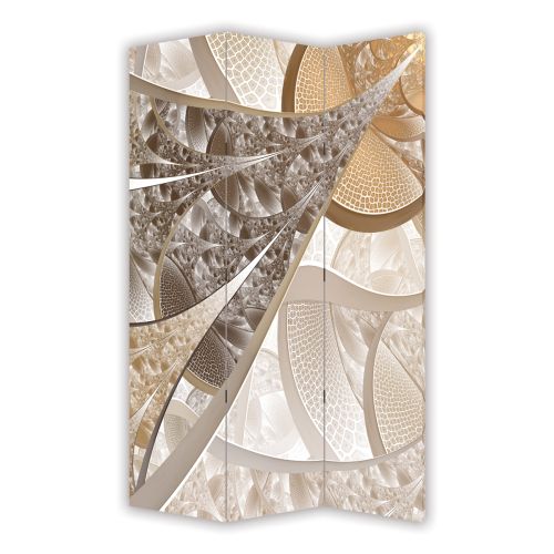 P9256 Decorative Screen Room divider 3D Abstract Shapes (3,4,5 or 6 panels)