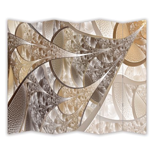 P9256 Decorative Screen Room divider 3D Abstract Shapes (3,4,5 or 6 panels)