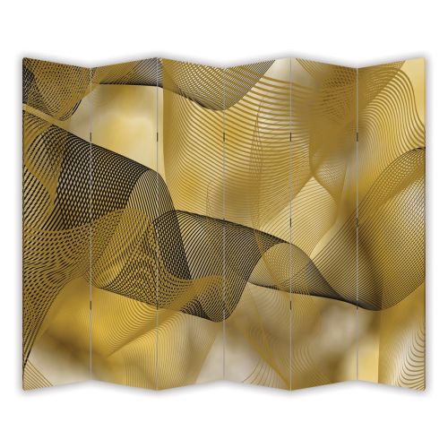 P9259 Decorative Screen Room divider 3D Abstract Shapes (3,4,5 or 6 panels)