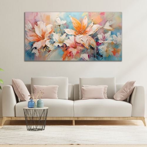 1017_1 Wall art decoration Flowers art