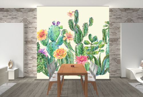 T1042 Wallpaper Cactuses